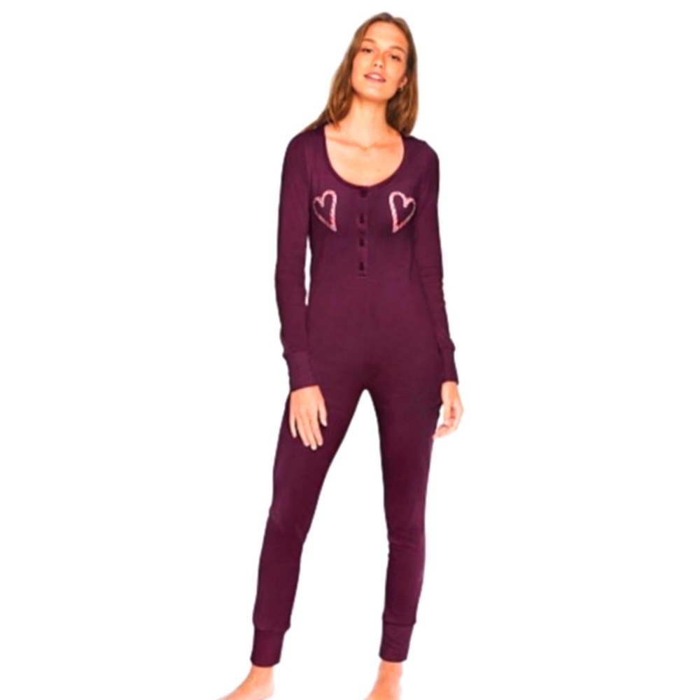 Victoria's secret pink Christmas onesie